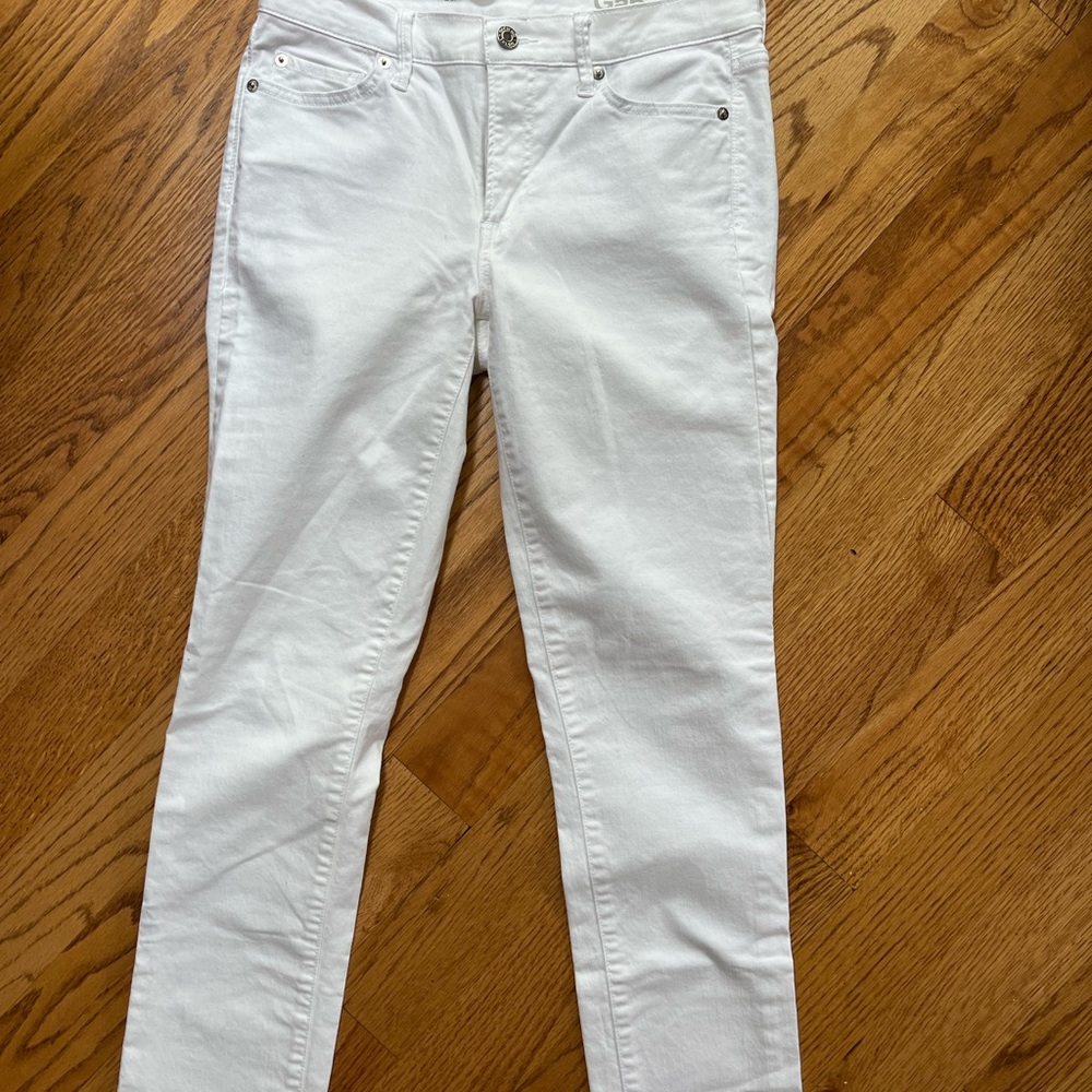 Gap white jeans